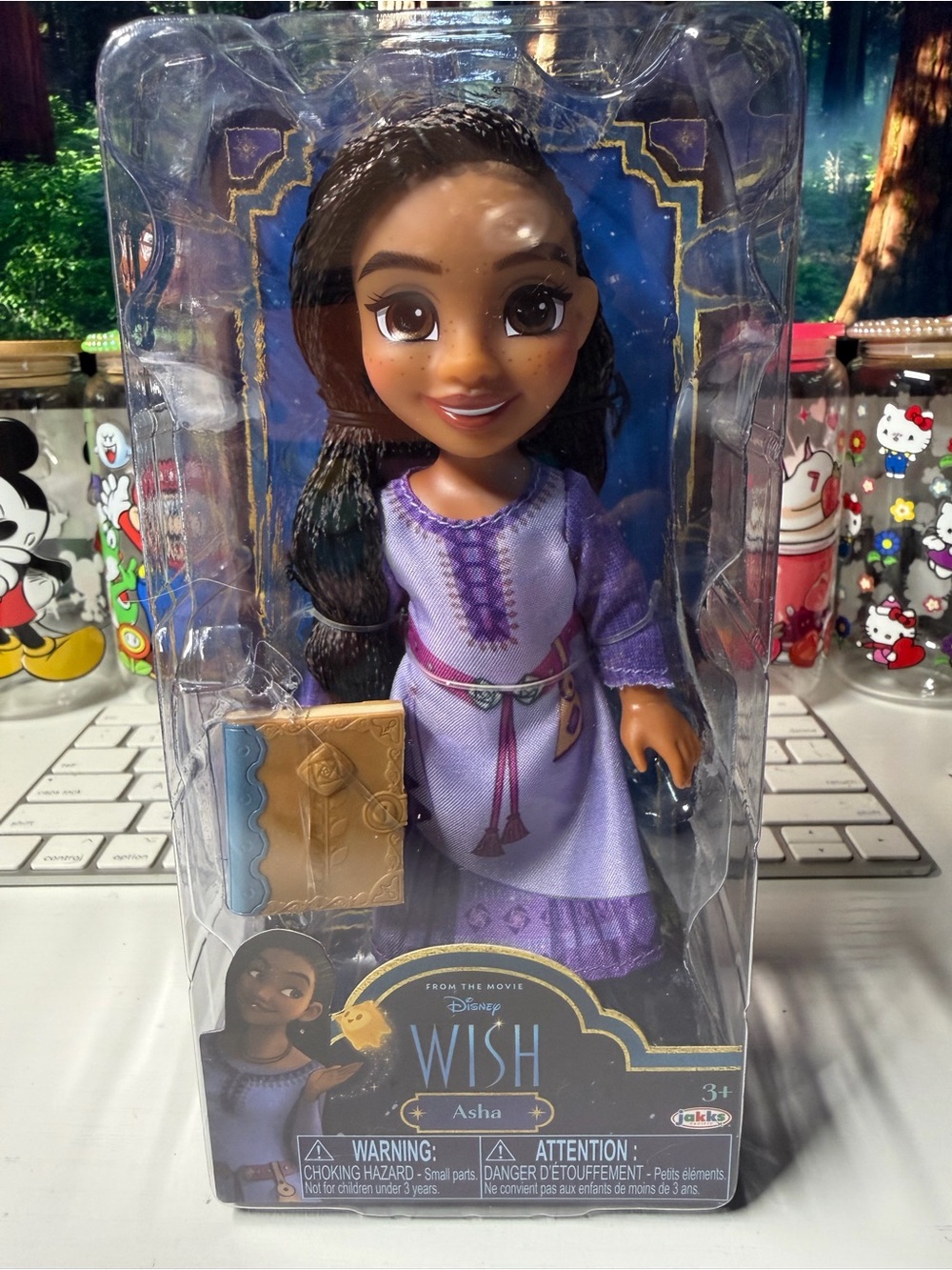 Disney Wish Asha Doll - Purple Dress